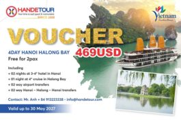 Handetour Voucher is sponsored in Mumbai India on Dec 07 2026